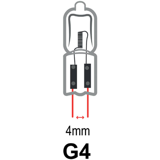 Ledlamp Integral GU4 4000K koel wit 1W 110lumen