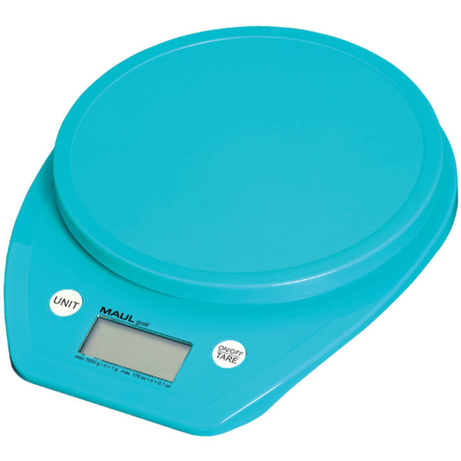 Briefweger MAUL Goal tot 5000 gram inclusief batterij blauw