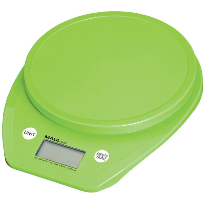Briefweger MAUL Goal tot 5000 gram inclusief batterij groen