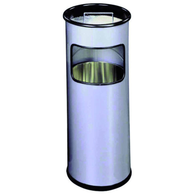 As-papierbak Durable 3330-23 rond zilver metallic