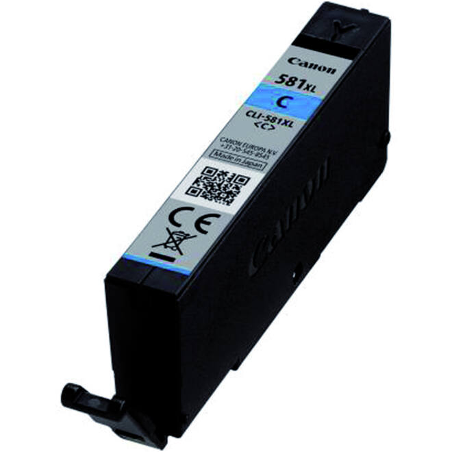 Inktcartridge Canon CLI-581XL blauw