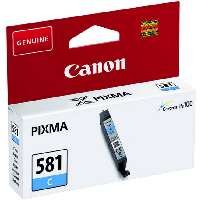 Inktcartridge Canon CLI-581 blauw