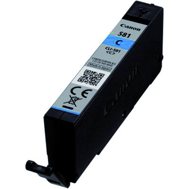 Inktcartridge Canon CLI-581 blauw