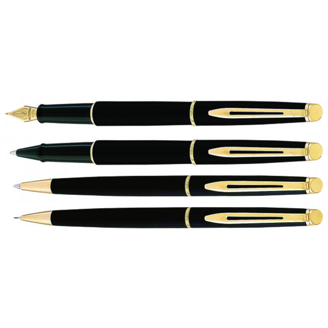 Rollerpen Waterman Hémisphère matt black GT fijn