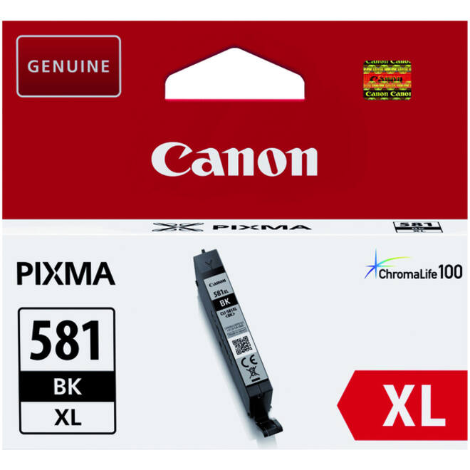 Inktcartridge Canon CLI-581XL zwart