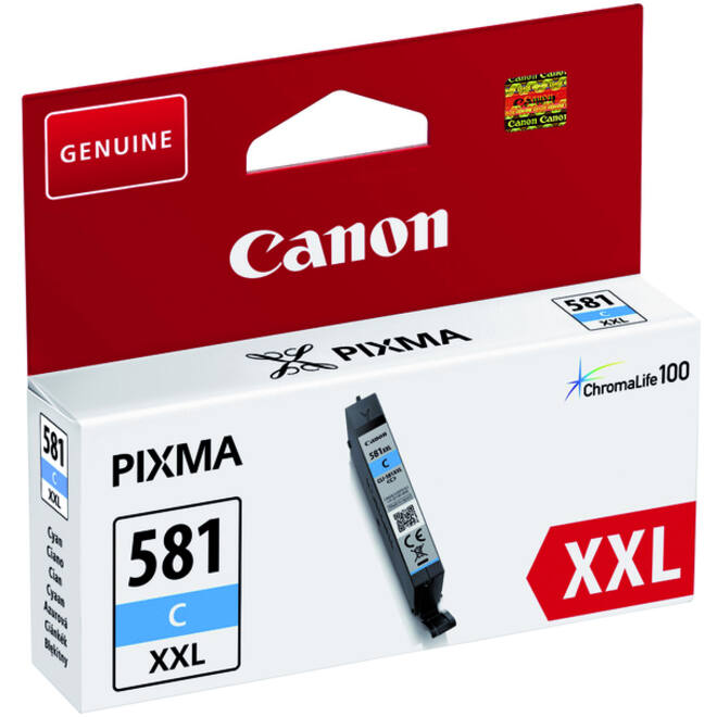 Inktcartridge Canon CLI-581XXL blauw