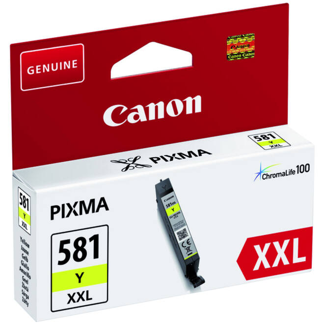 Inktcartridge Canon CLI-581XXL geel