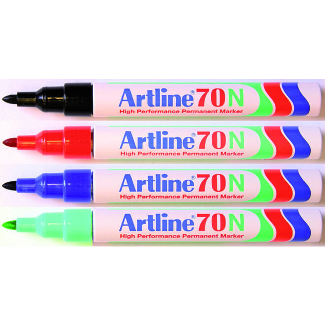 Viltstift Artline 70 rond 1.5mm zwart