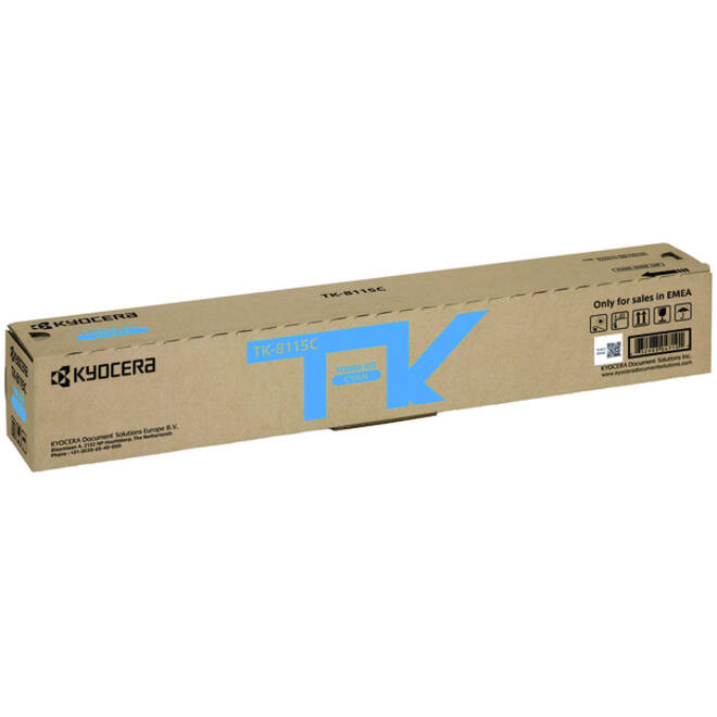 Toner Kyocera TK-8115C blauw
