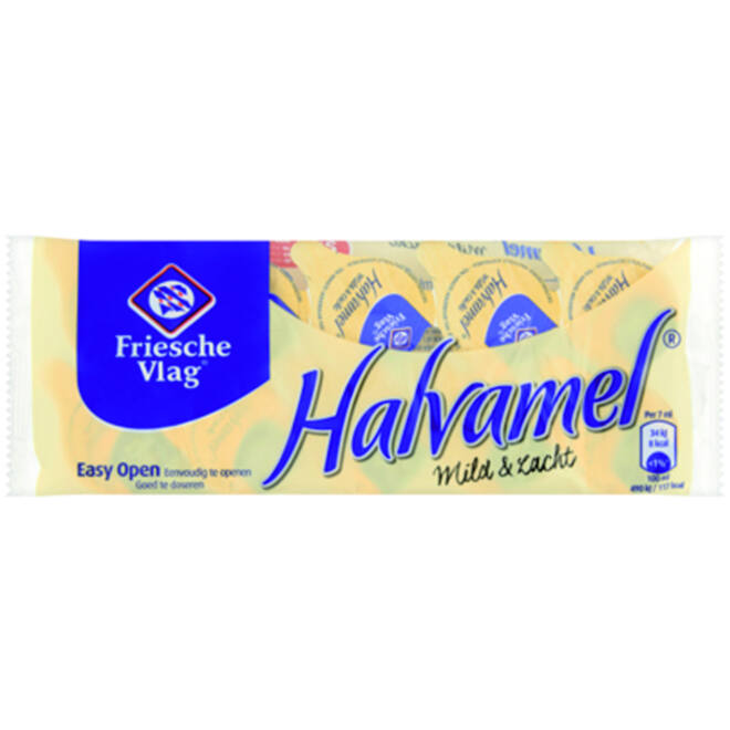 Koffiemelk Friesche vlag halvamel 7,5 gram 10 cups