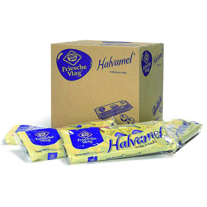 Koffiemelk Friesche vlag halvamel 7,5 gram 10 cups