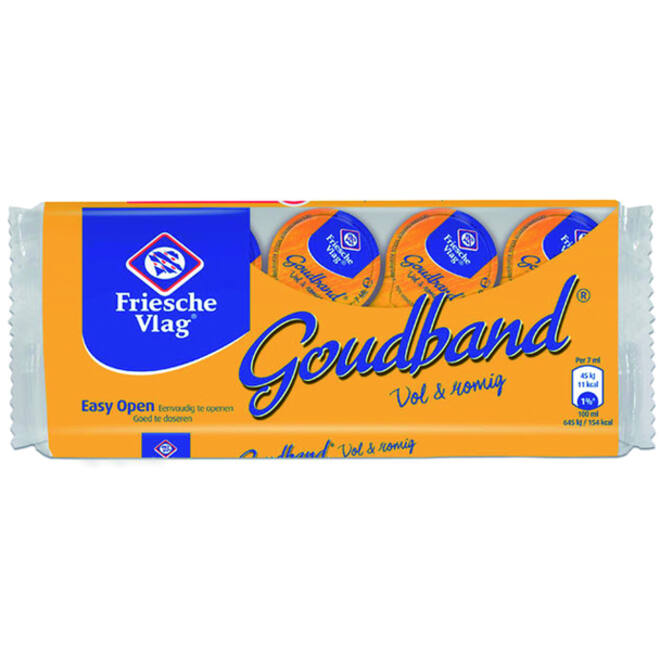 Koffiemelk Friesche Vlag goudband cups 10x7.5 gram