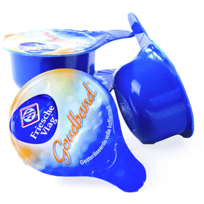 Koffiemelk Friesche Vlag goudband cups 10x7.5 gram