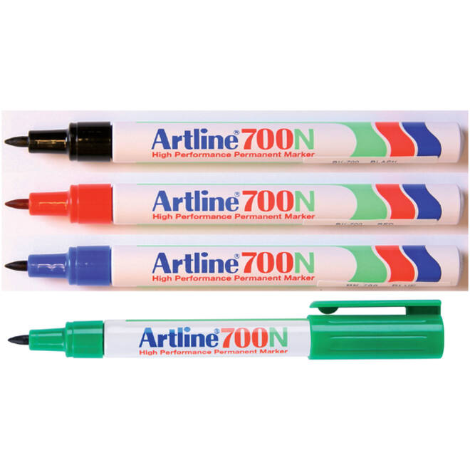 Viltstift Artline 700 rond 0.7mm groen