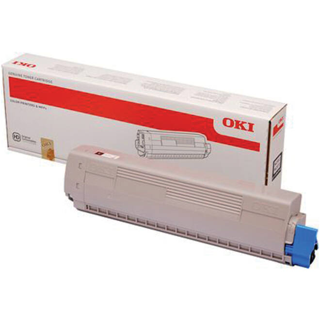 Toner Oki 45862840 zwart