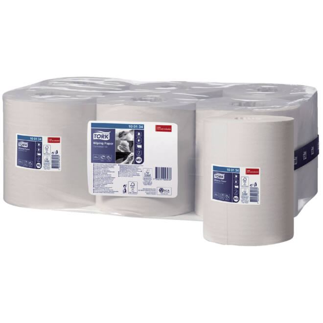 Poetspapier Tork M2 Advanced 1-laags 275m wit 100134