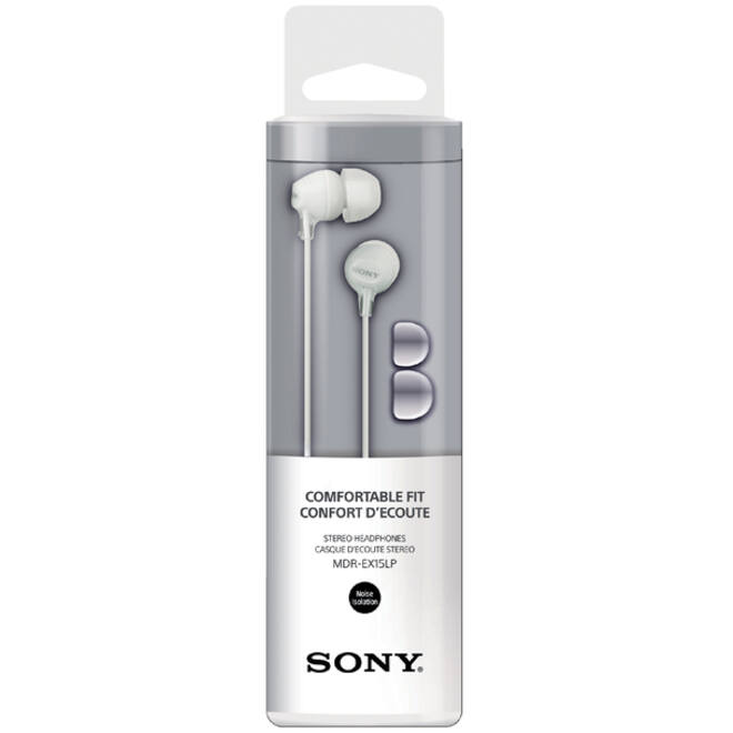 Oortelefoon Sony EX15LP basic wit
