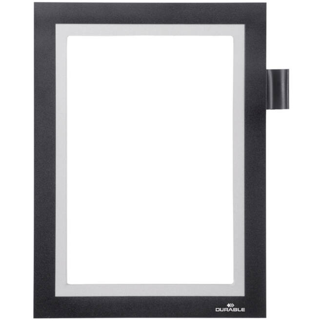 Duraframe Durable 499401 Note A5 zelfklevend zwart