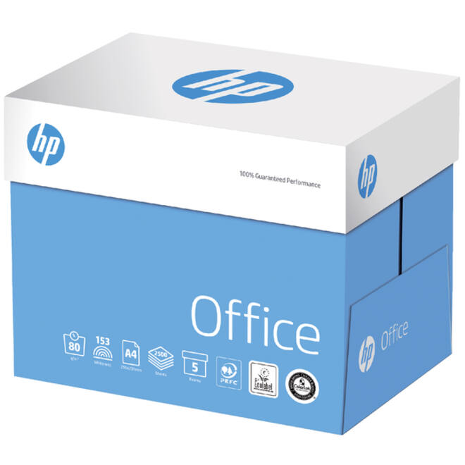 Kopieerpapier HP Office A4 80gr wit 500vel