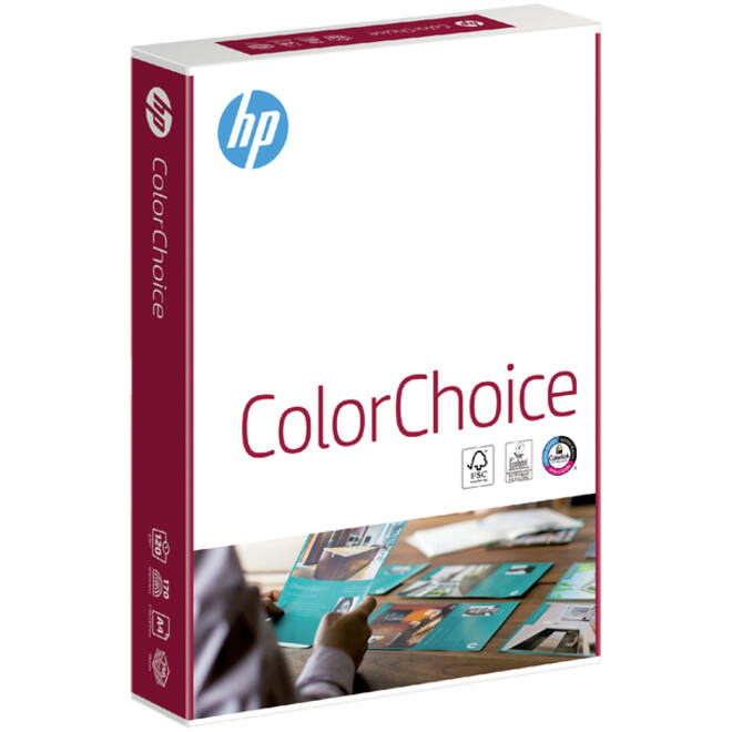 Kleurenlaserpapier HP Color Choice A4 120gr wit 250vel