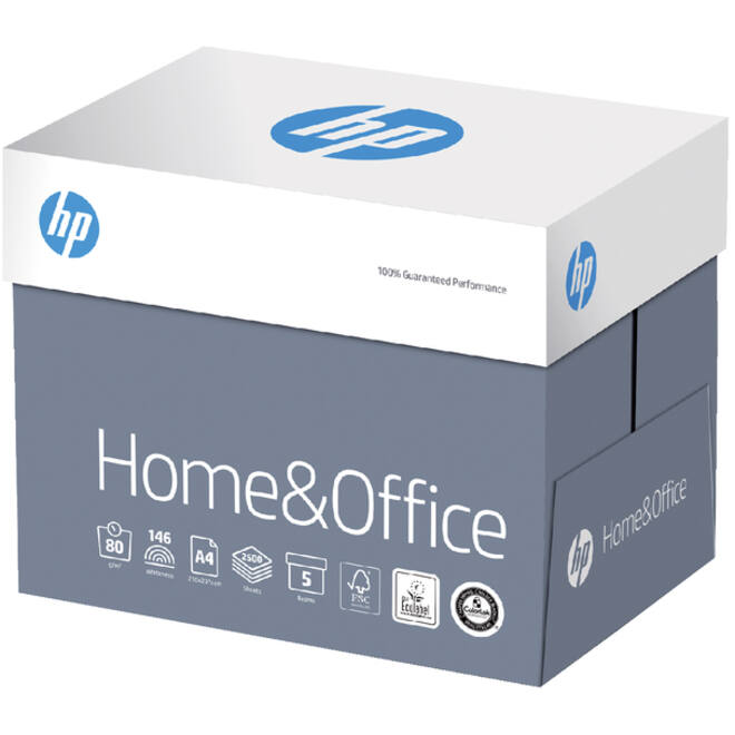 Kopieerpapier HP Home & Office A4 80gr wit 500vel