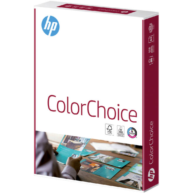 Kleurenlaserpapier HP Color Choice A4 90gr wit 500vel