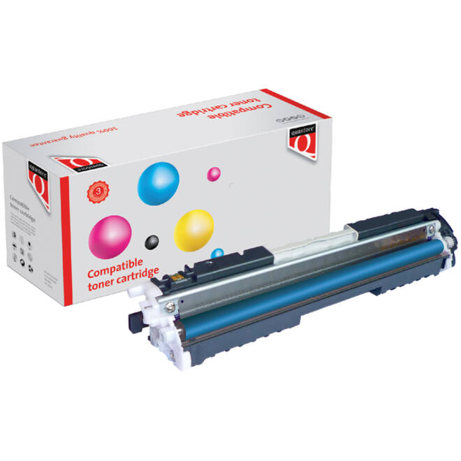 Tonercartridge Quantore alternatief tbv HP CE311A 126A blauw