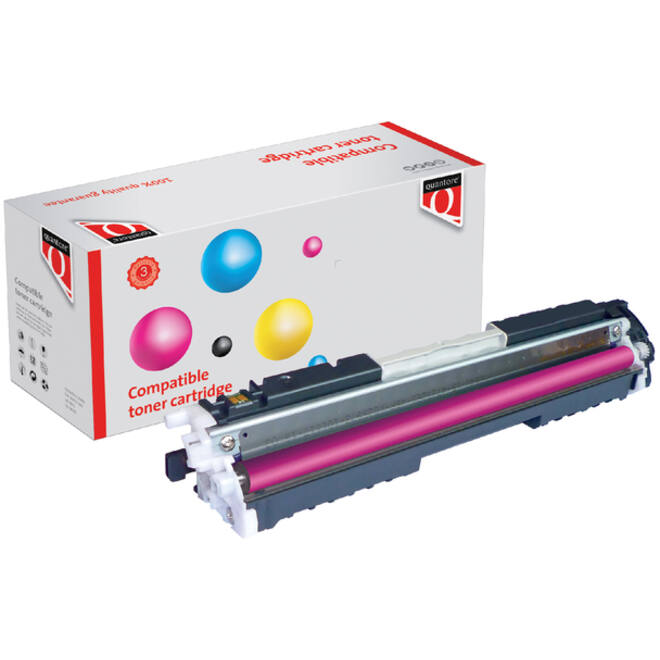 Tonercartridge Quantore alternatief tbv HP CE313A 126A rood
