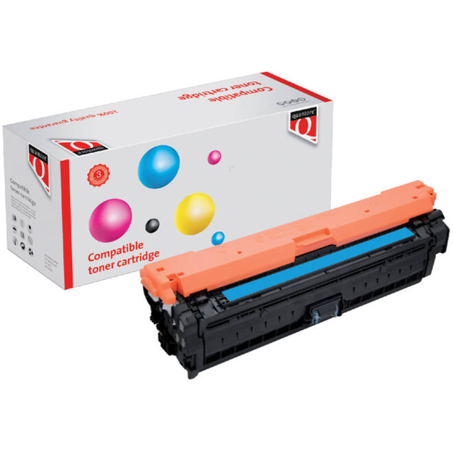 Tonercartridge Quantore alternatief tbv HP CE341A 651A blauw