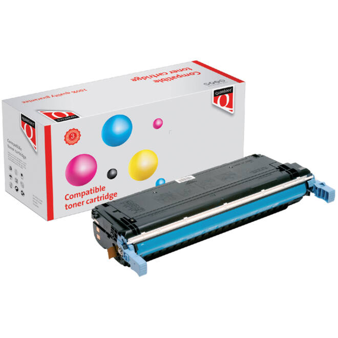 Tonercartridge Quantore alternatief tbv HP C9731A 645A blauw