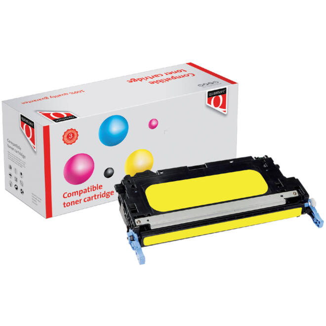 Tonercartridge Quantore alternatief tbv HP Q6472A 502A geel