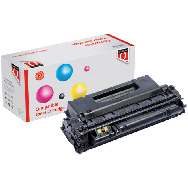 Tonercartridge Quantore alternatief tbv HP Q7553X 53X zwart