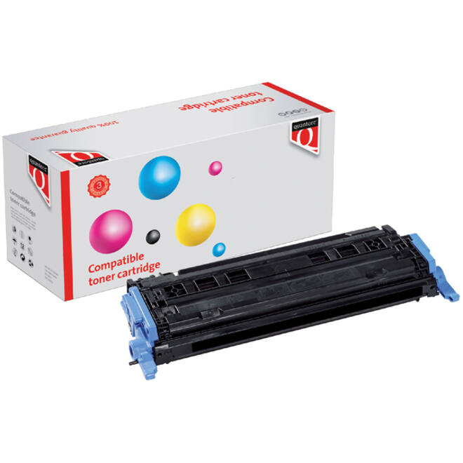 Tonercartridge Quantore alternatief tbv HP Q6000A 124A zwart