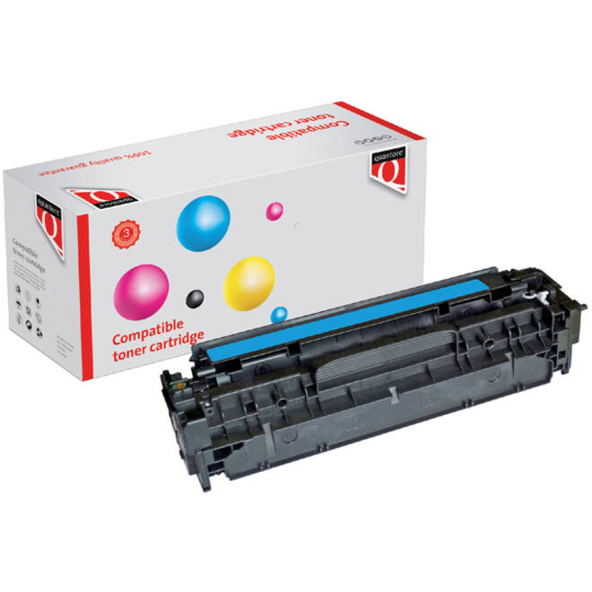Tonercartridge Quantore alternatief tbv HP CE411A 305A blauw