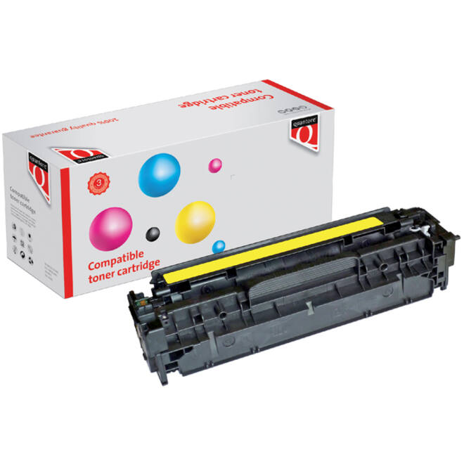 Tonercartridge Quantore alternatief tbv HP CE412A 305A geel
