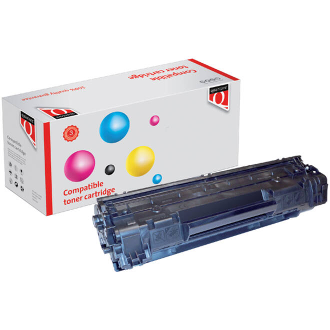 Tonercartridge Quantore alternatief tbv HP CE285A 85A zwart