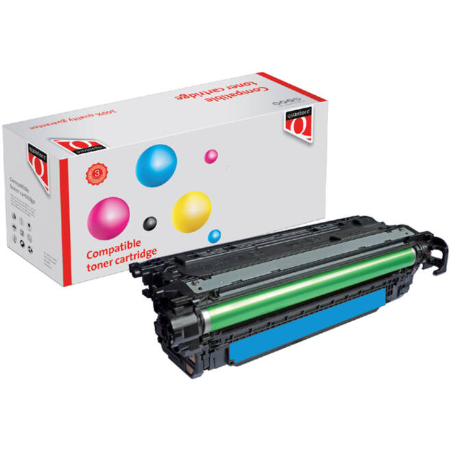Tonercartridge Quantore alternatief tbv HP CE261A 648A blauw
