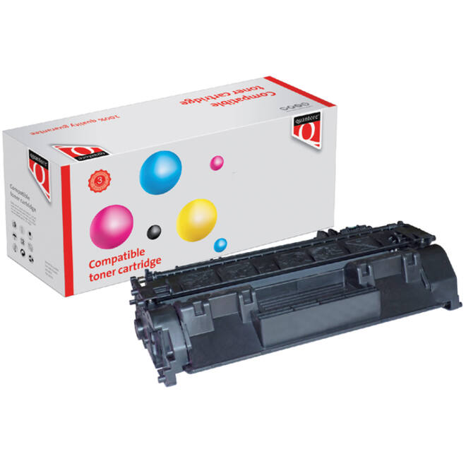 Tonercartridge Quantore alternatief tbv HP CF280A 80A zwart