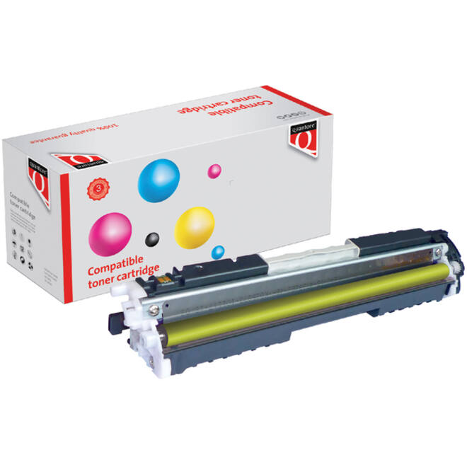 Tonercartridge Quantore alternatief tbv HP CF352A 130A geel