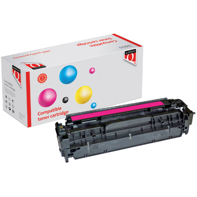 Tonercartridge Quantore alternatief tbv HP CF383A rood