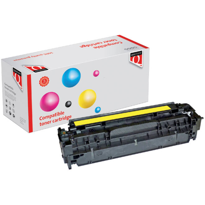 Tonercartridge Quantore alternatief tbv HP CF382A geel