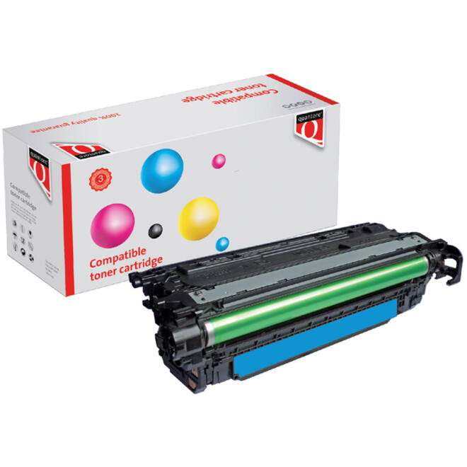 Tonercartridge Quantore alternatief tbv HP CF321A 653A blauw