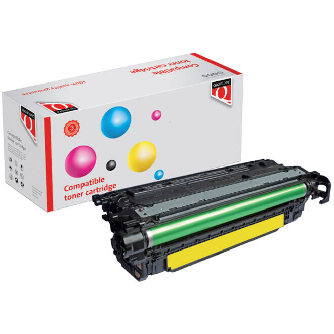 Tonercartridge Quantore alternatief tbv HP CF322A 653A geel