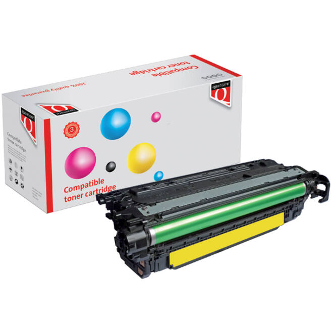 Tonercartridge Quantore alternatief tbv HP CF332A 654A geel