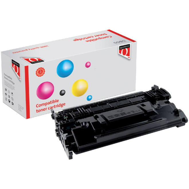Tonercartridge Quantore alternatief tbv HP CF287A 87A zwart
