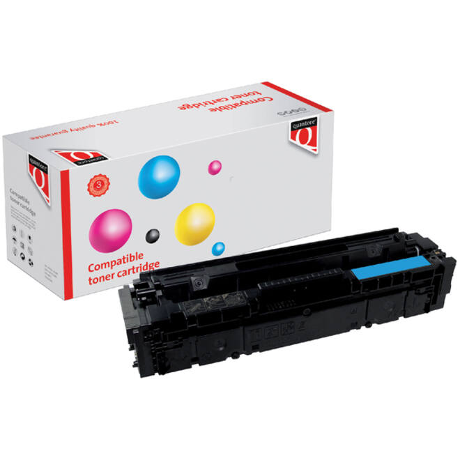 Tonercartridge Quantore alternatief tbv HP CF401A 201A blauw