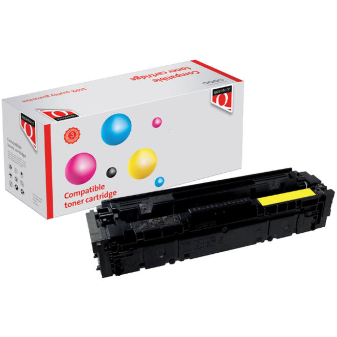 Tonercartridge Quantore alternatief tbv HP CF402X 201X geel