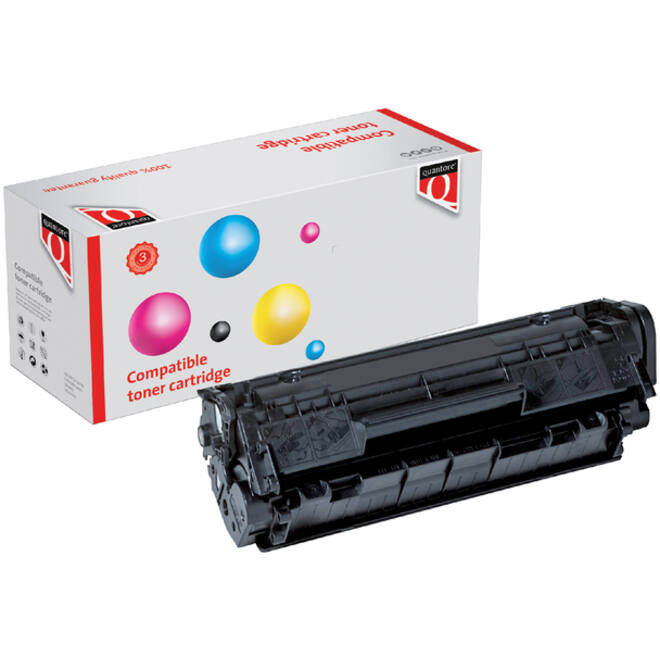 Tonercartridge Quantore alternatief tbv Canon FX-10 zwart