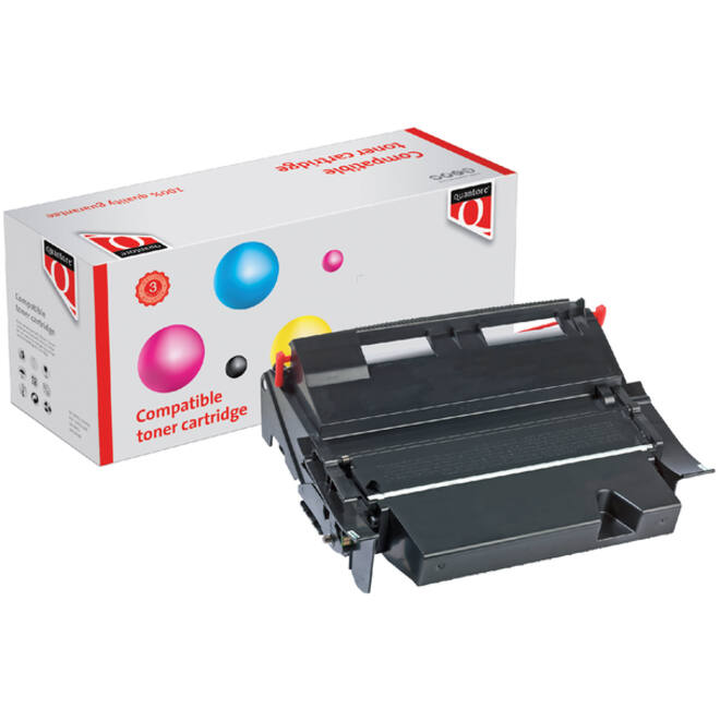 Tonercartridge Quantore alternatief tbv Lexmark 64036HE zwart