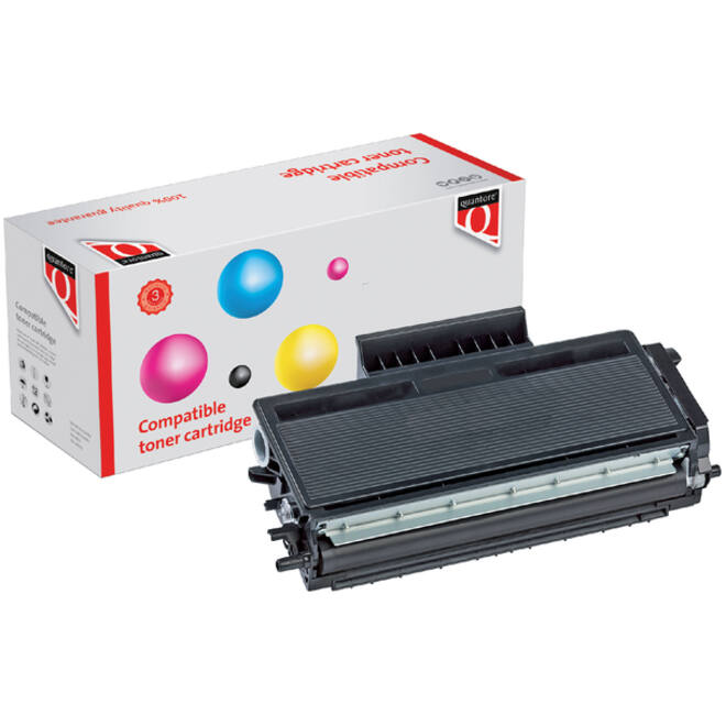 Toner Quantore alternatief tbv Brother TN-3170BK zwart